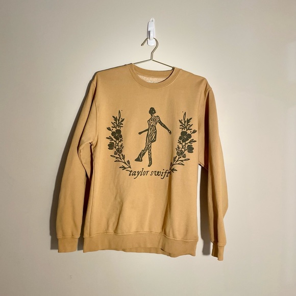 COPY - taylor swift still on that tightrope yellow gold folklore pullover sweat… - Picture 10 of 16